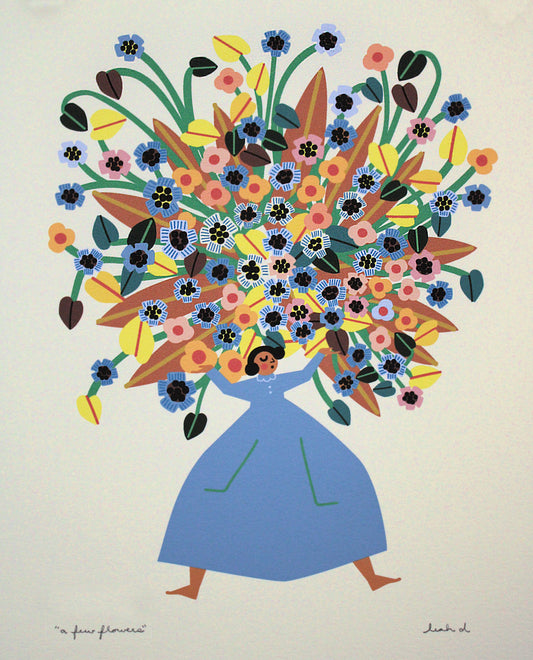 A Few Flowers Art Print
