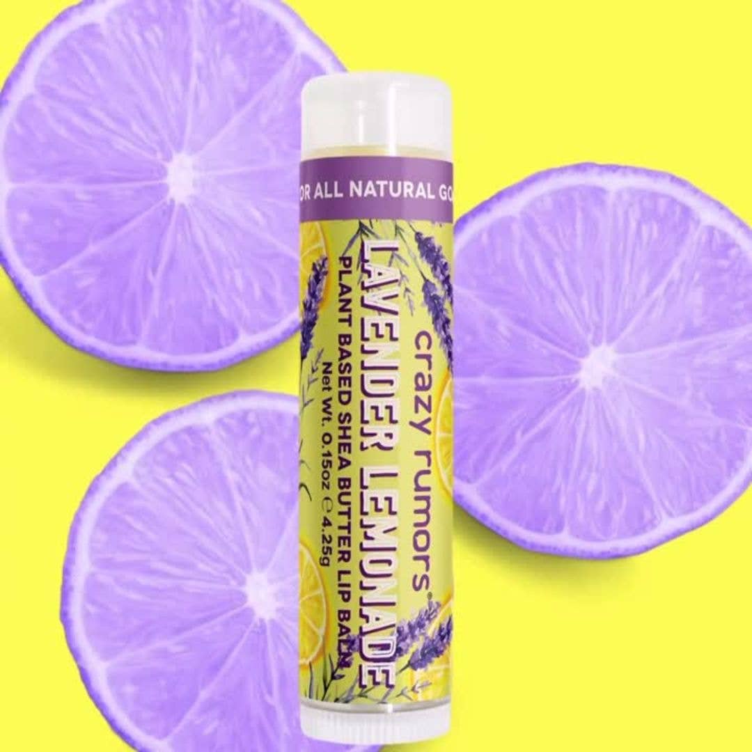 All Natural, Vegan Lavender Lemonade Lip Balm