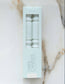 Geometric Taper Candles | Ice Blue