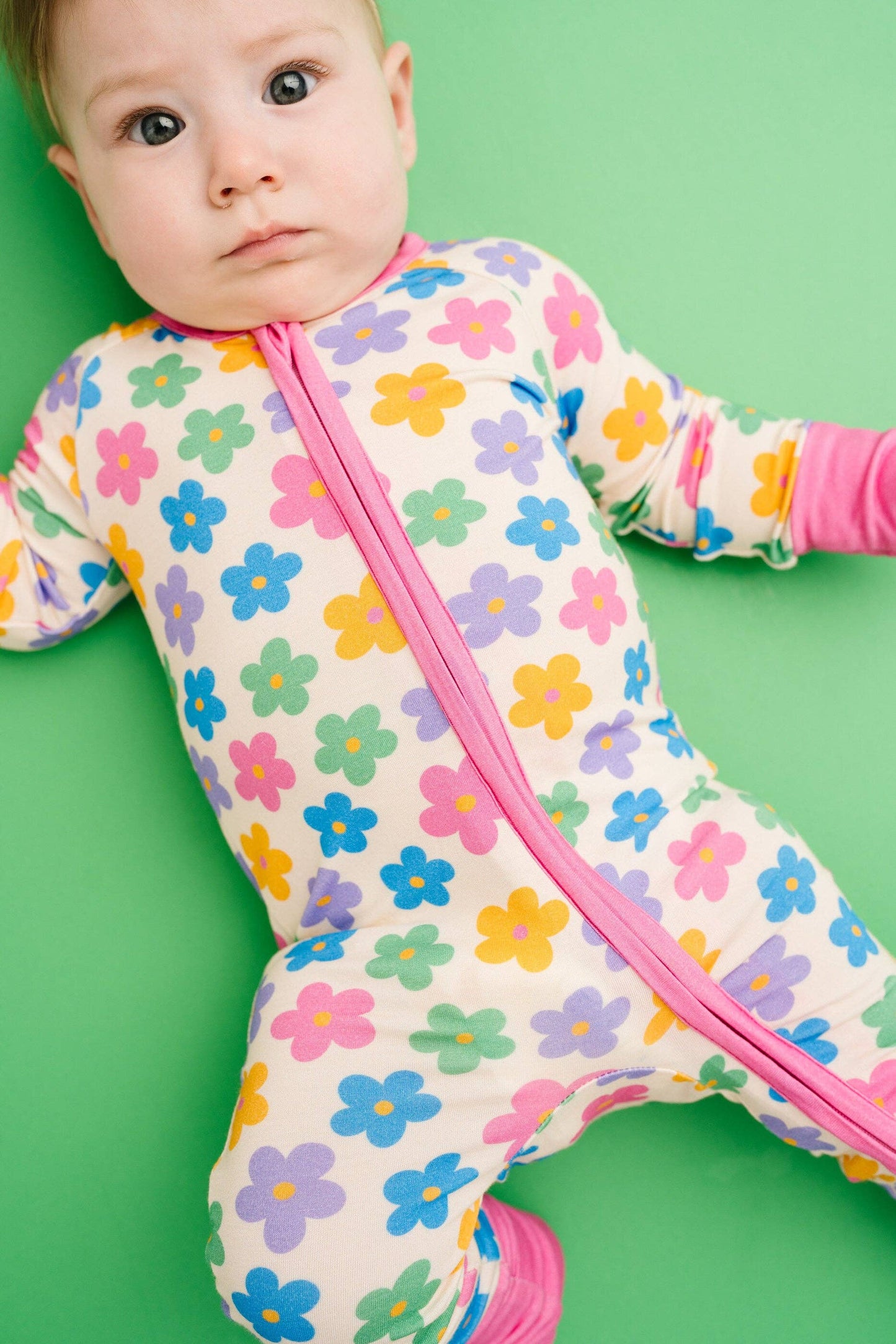 Retro Flower Bamboo Sleeper