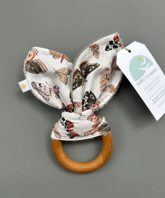 Moths and More Crinkle teether