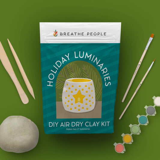 DIY Air-Dry Clay Luminaries – Christmas 2025 Collection