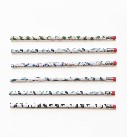 Bird Pencil Set