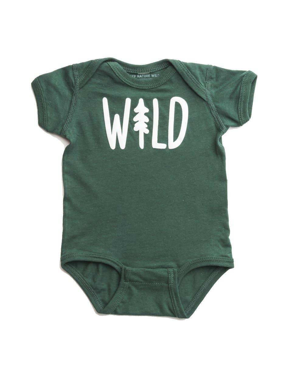 Wild Pine Onesie - Forest