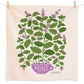 I LILAC PURPLE (Mint, Lilac) - Tea Towel Set of 2