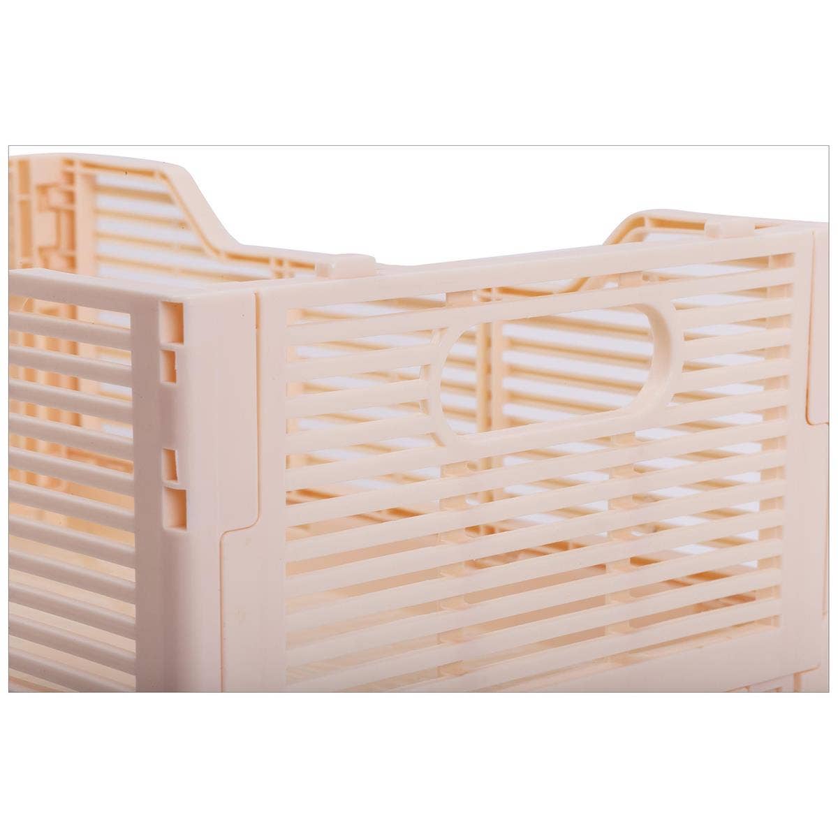 Truu Design Folding Storage Crate, 12x8x4.5",7 colors