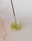 Glass Bubble Incense Holder