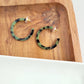 Camy Hoops - Olive Tortoise // Earrings, Jewelry, Gifts, Fall