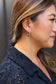 Cam Mini Hoops - Multicolor // Earrings, Gifts, Jewelry, Fall