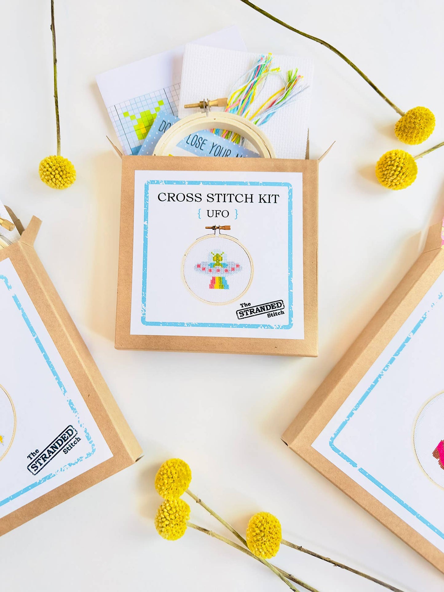 UFO - DIY Mini Cross Stitch Kit