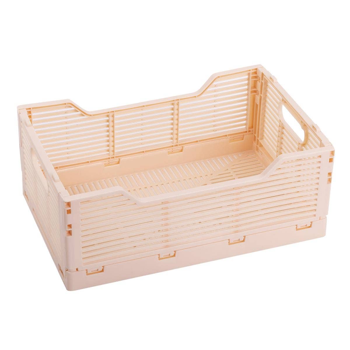 Truu Design Folding Storage Crate, 12x8x4.5",7 colors