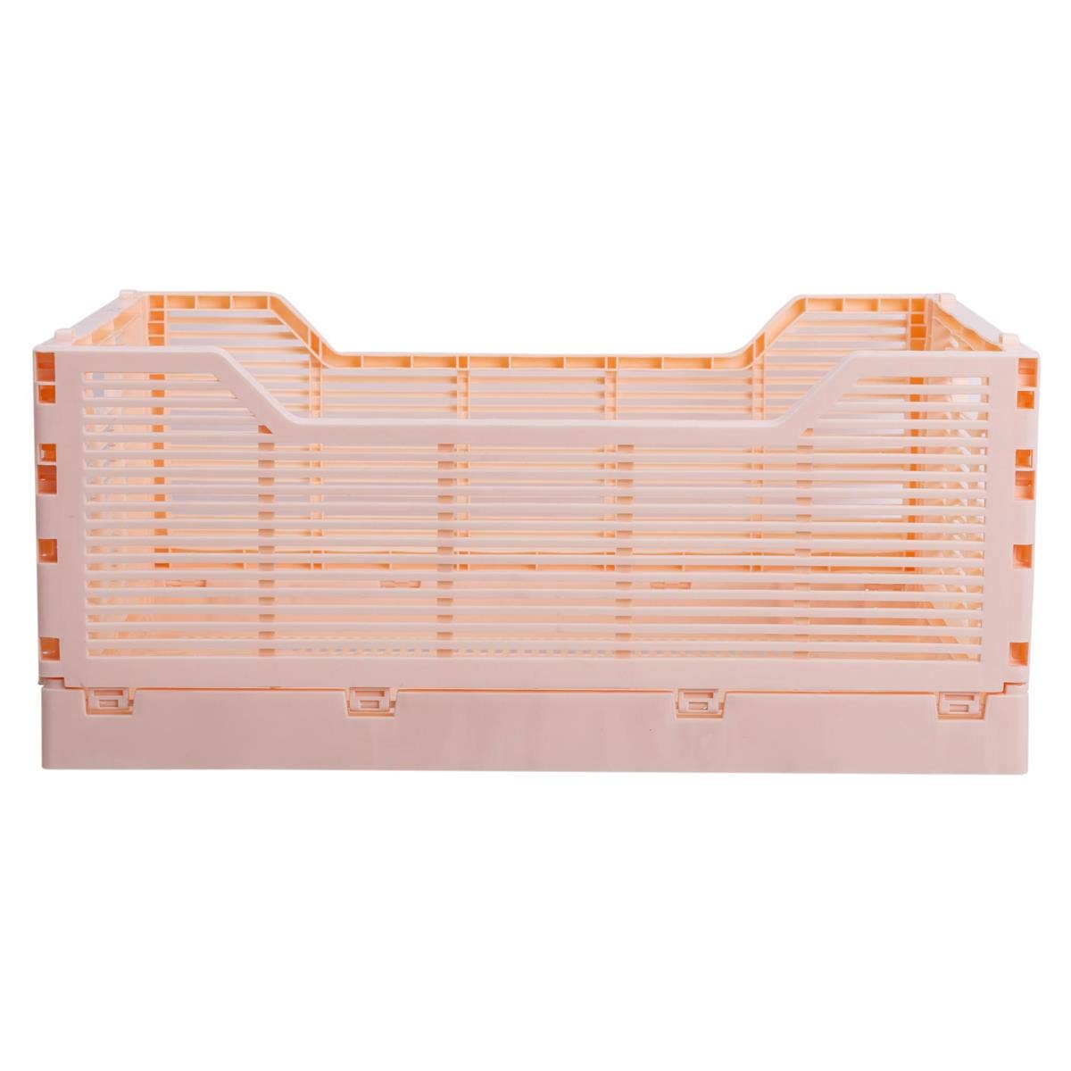 Truu Design Folding Storage Crate, 16x12x7",7 colors