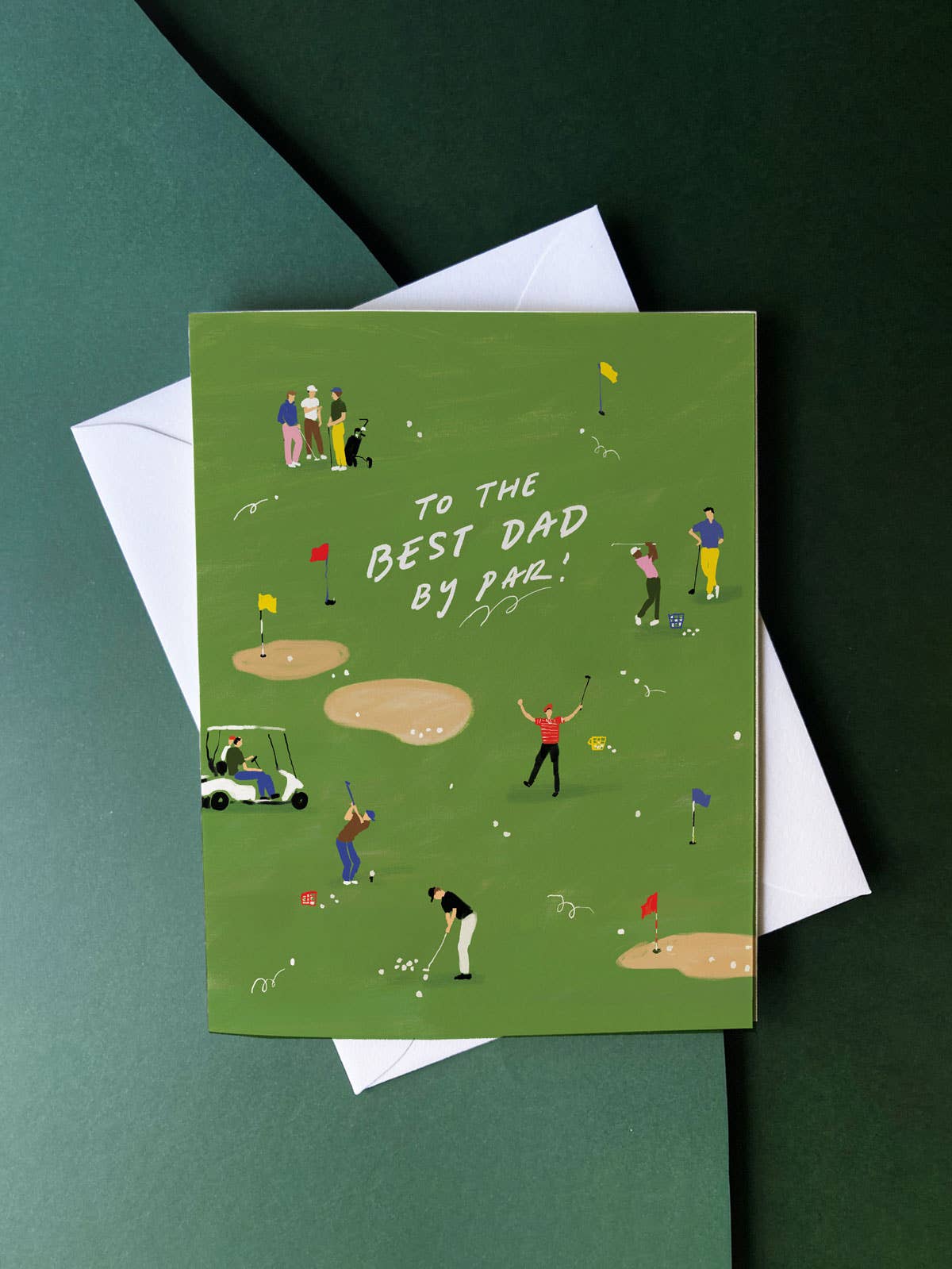 Golf Dad - Golf Pun Father's Day Greeting Card