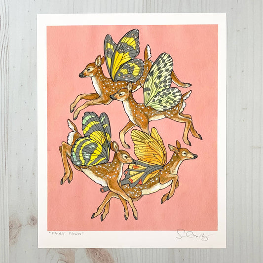 Fairy Fawn - 8x10" Archival Print