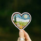My Heart is in the Mountains Vinyl Sticker