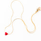 Tiny Heart Necklace | 24K Gold Plated | Valentine's Gift