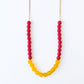 Recycled African Glass And Mixed Bead Necklace