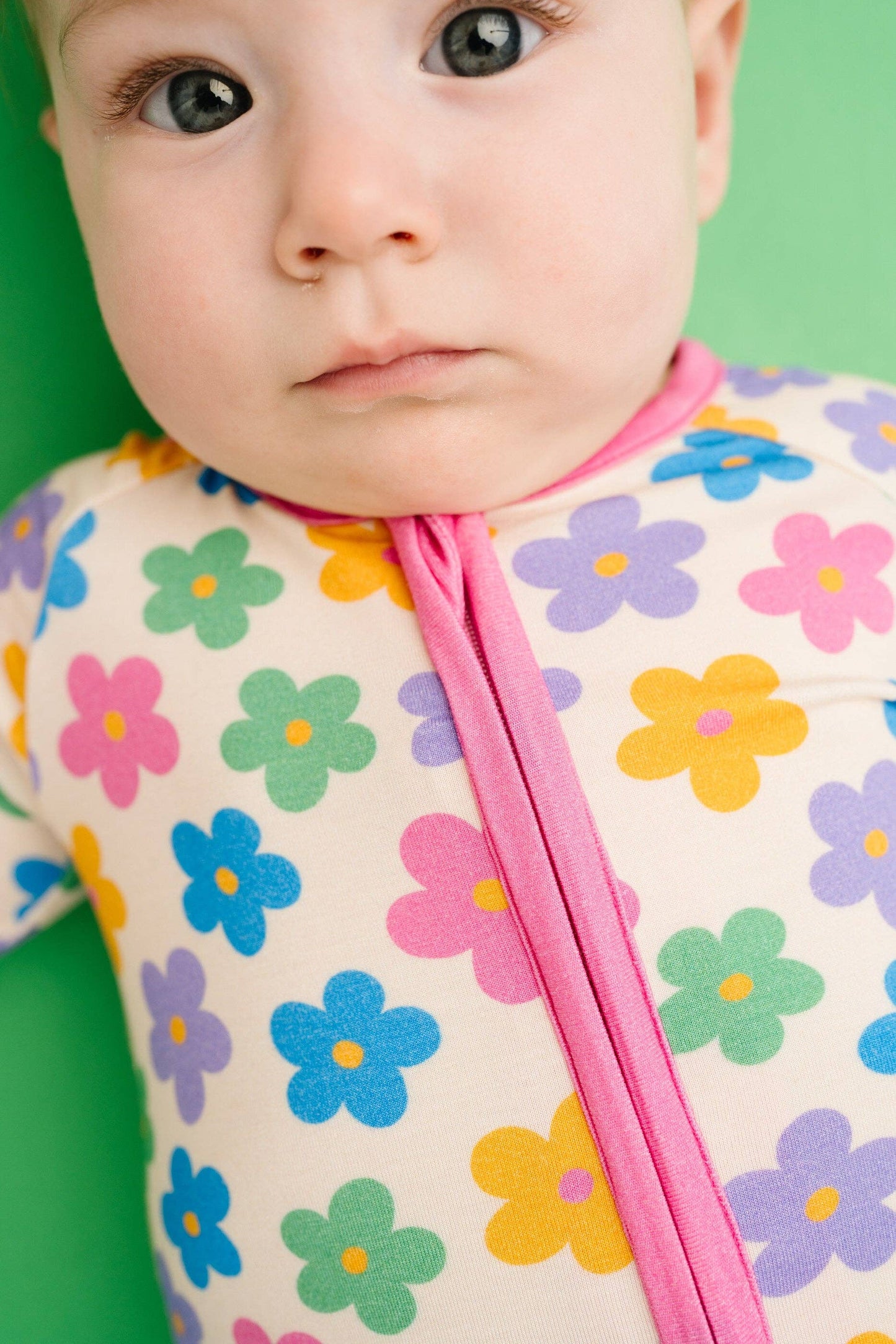 Retro Flower Bamboo Sleeper