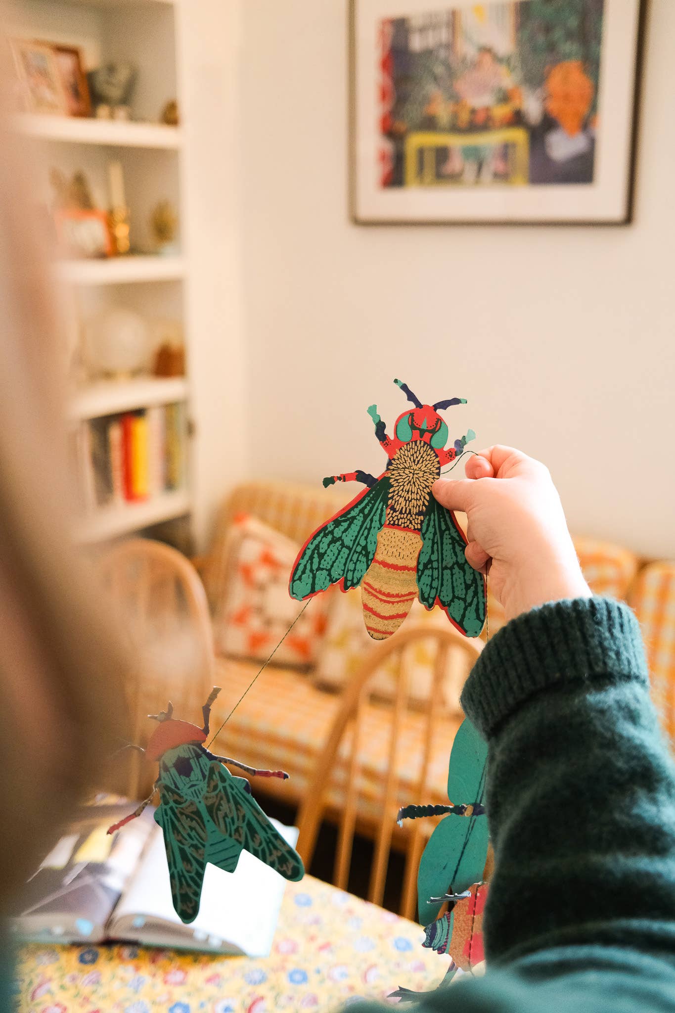 INSECTS SEWN GARLAND