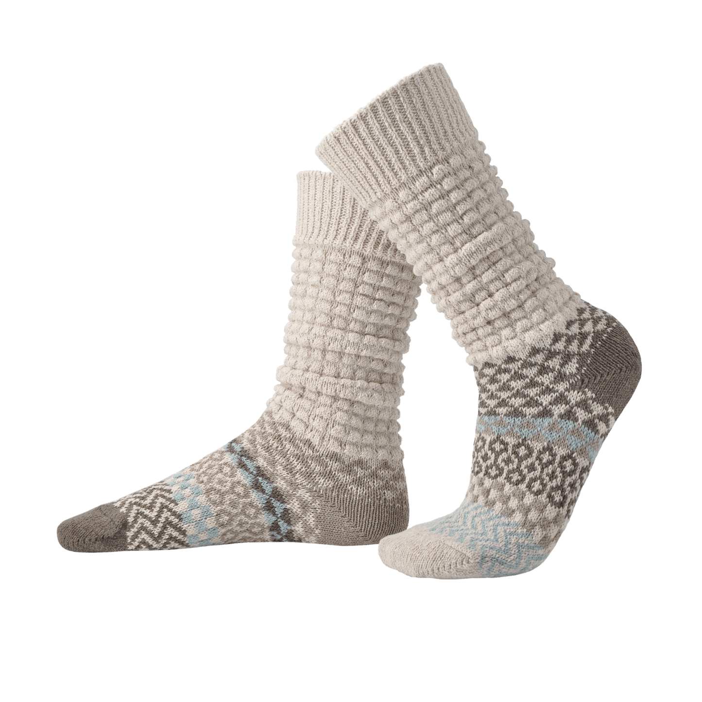 Slouch Socks - Seashell | Sustainably Made In The USA 