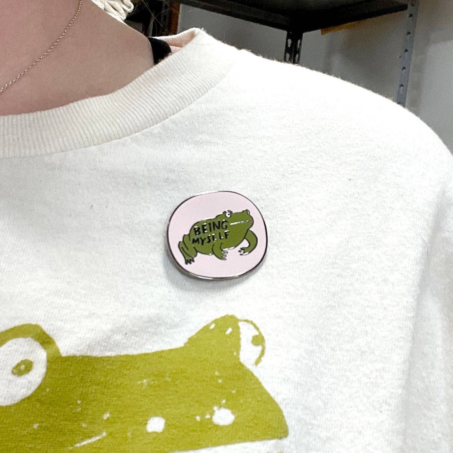 Being Myself Pin