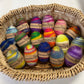 Felted Soap Multicolored Individually Labeled Unique Gift