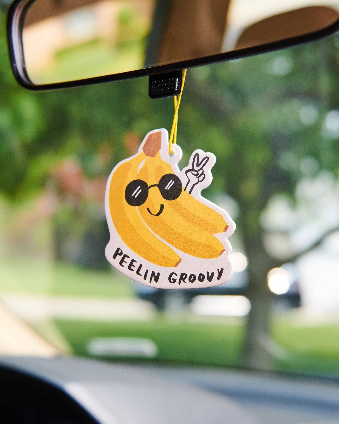 Peelin' Groovy Banana Air Freshener - Stocking Stuffer