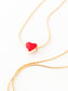 Tiny Heart Necklace | 24K Gold Plated | Valentine's Gift