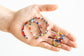 Cam Mini Hoops - Fiesta // Earrings, Jewelry, Gifts, Best Seller