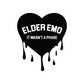 Elder Emo Gen X Millennial Music High Quality  Vinyl Sticker