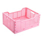Truu Design Folding Storage Crate, 16x12x7",7 colors