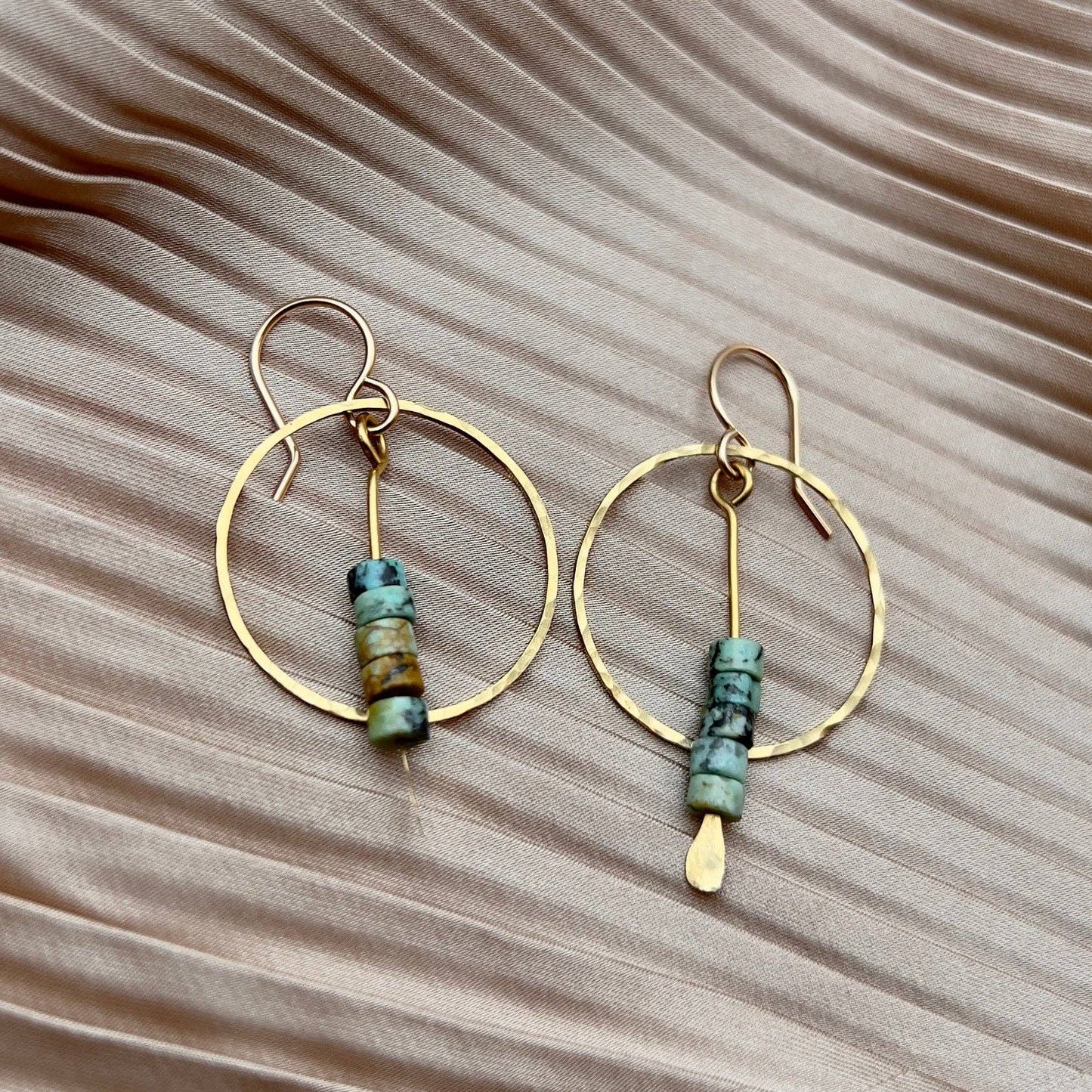 Handmade Dress For Success Earrings