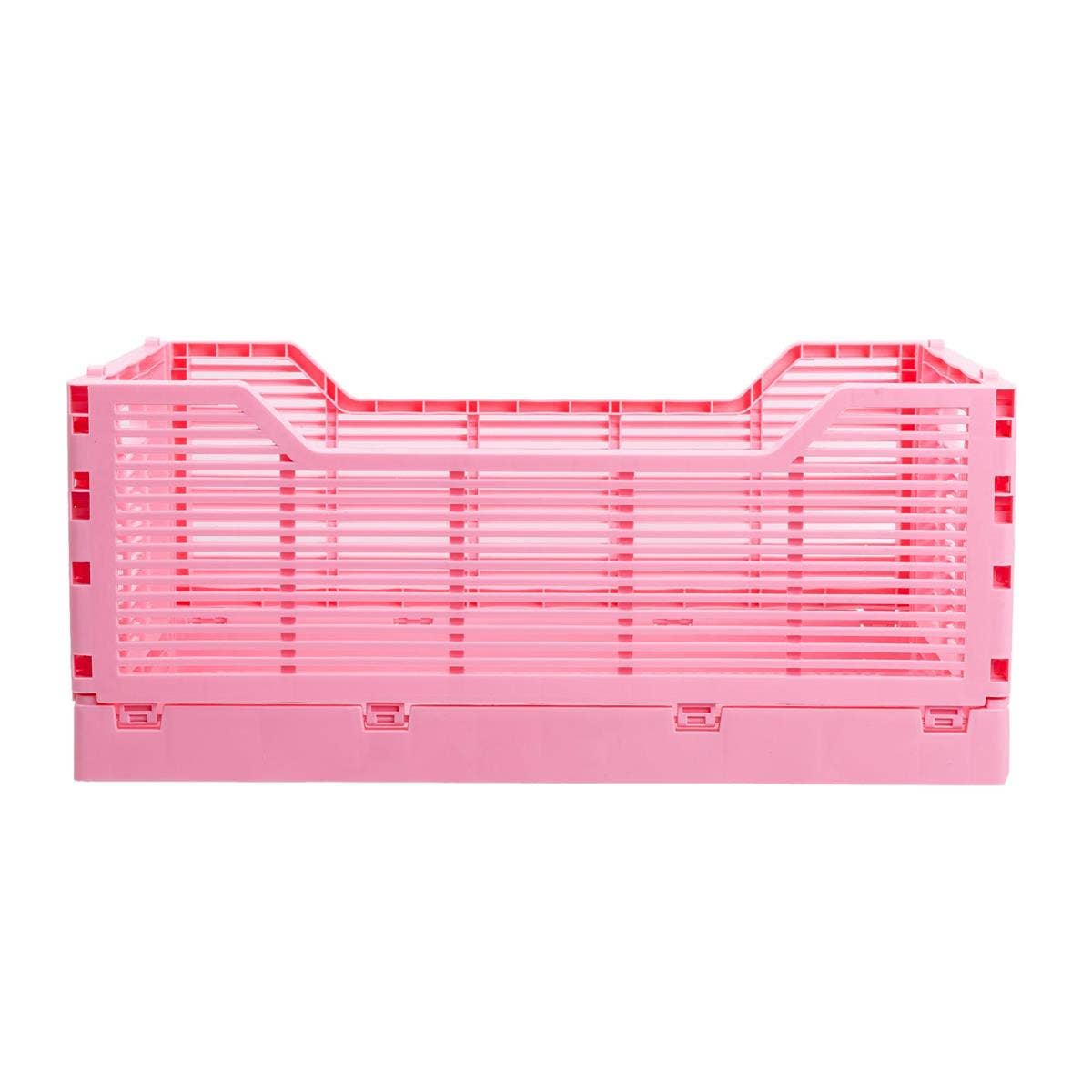 Truu Design Folding Storage Crate, 16x12x7",7 colors