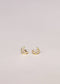 Minimalist - Moon - Gold Earrings