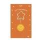 4" Mini Gold Star Sparkler Greeting Card - Celebrate - Asst