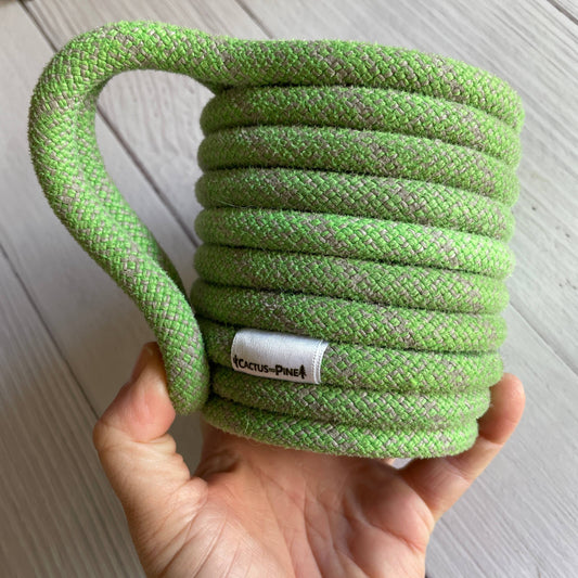 Jar Cozie - Upcycled Retired Rock Climbing Rope