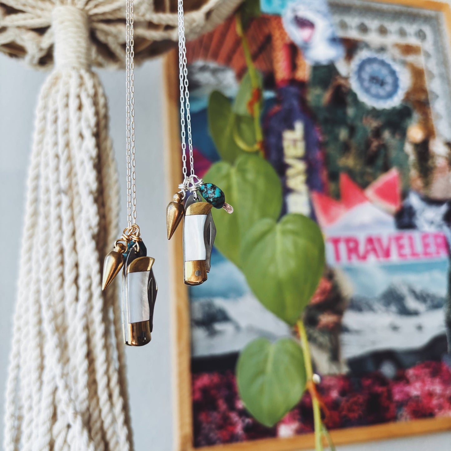 Handmade Billie Jr. Necklace (Mother of Pearl)