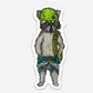 Climbing Raccoon Sticker