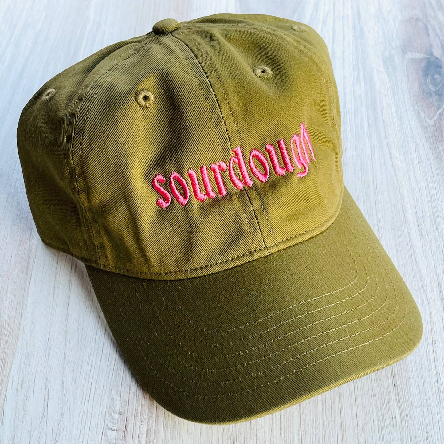 Sourdough organic Baseball Cap Unisex Dad Hat gifts bakery