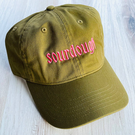 Sourdough organic Baseball Cap Unisex Dad Hat gifts bakery