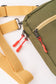Recycled Crossbody Bag | Olive/Khaki