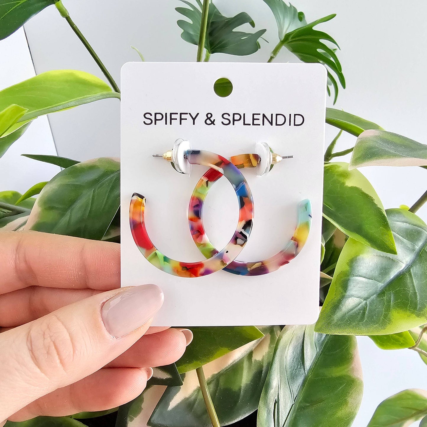 Camy Hoops - Fiesta // Earrings, Jewelry, Gifts, Best Seller