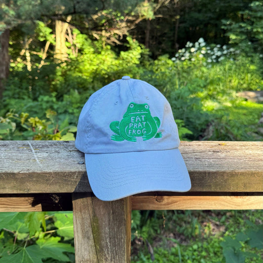 Eat Pray Frog Hat