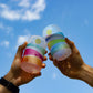 Colorful Mountain Beer Glass - Colorful Glassware Set