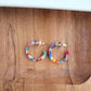 Cam Mini Hoops - Fiesta // Earrings, Jewelry, Gifts, Best Seller