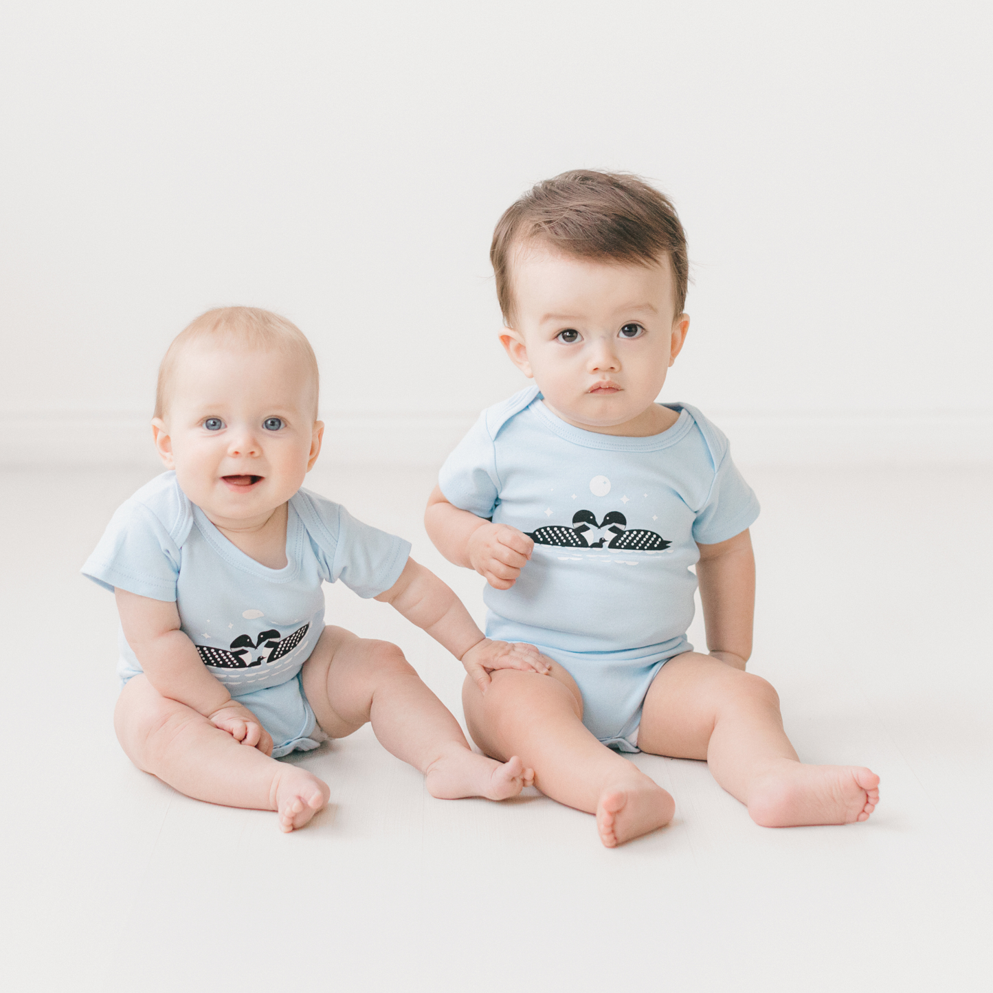Loon Family baby onesie, Baby Clothing