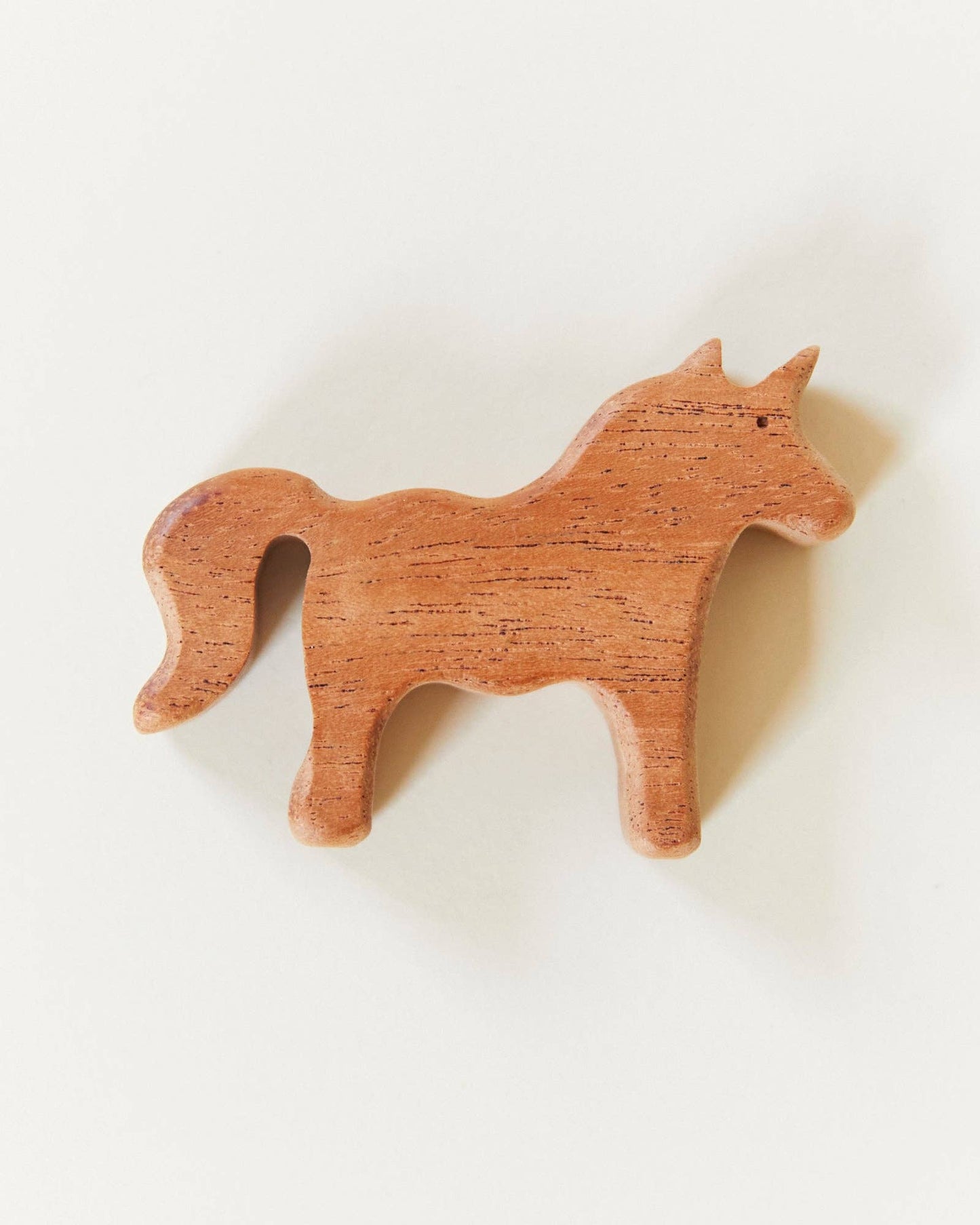 Wooden Unicorn Figure - Made in California, Waldorf Toy: Maple