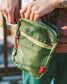 Recycled Crossbody Bag | Olive/Khaki