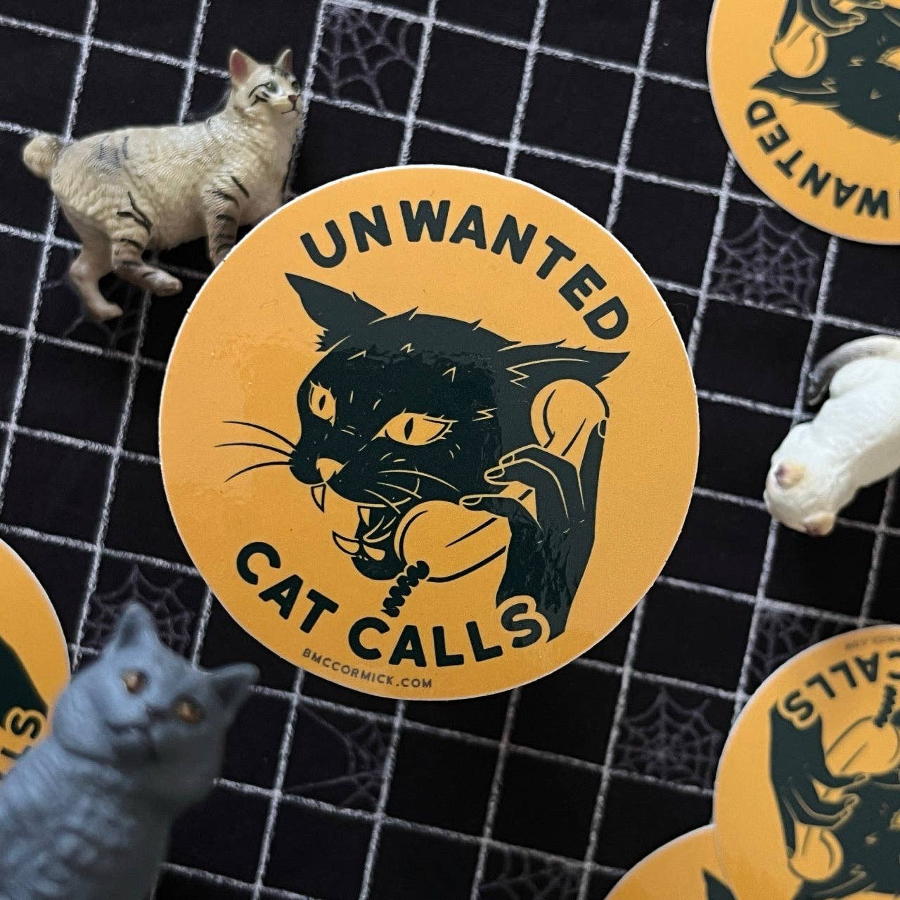 Unwanted Cat Calls Sticker