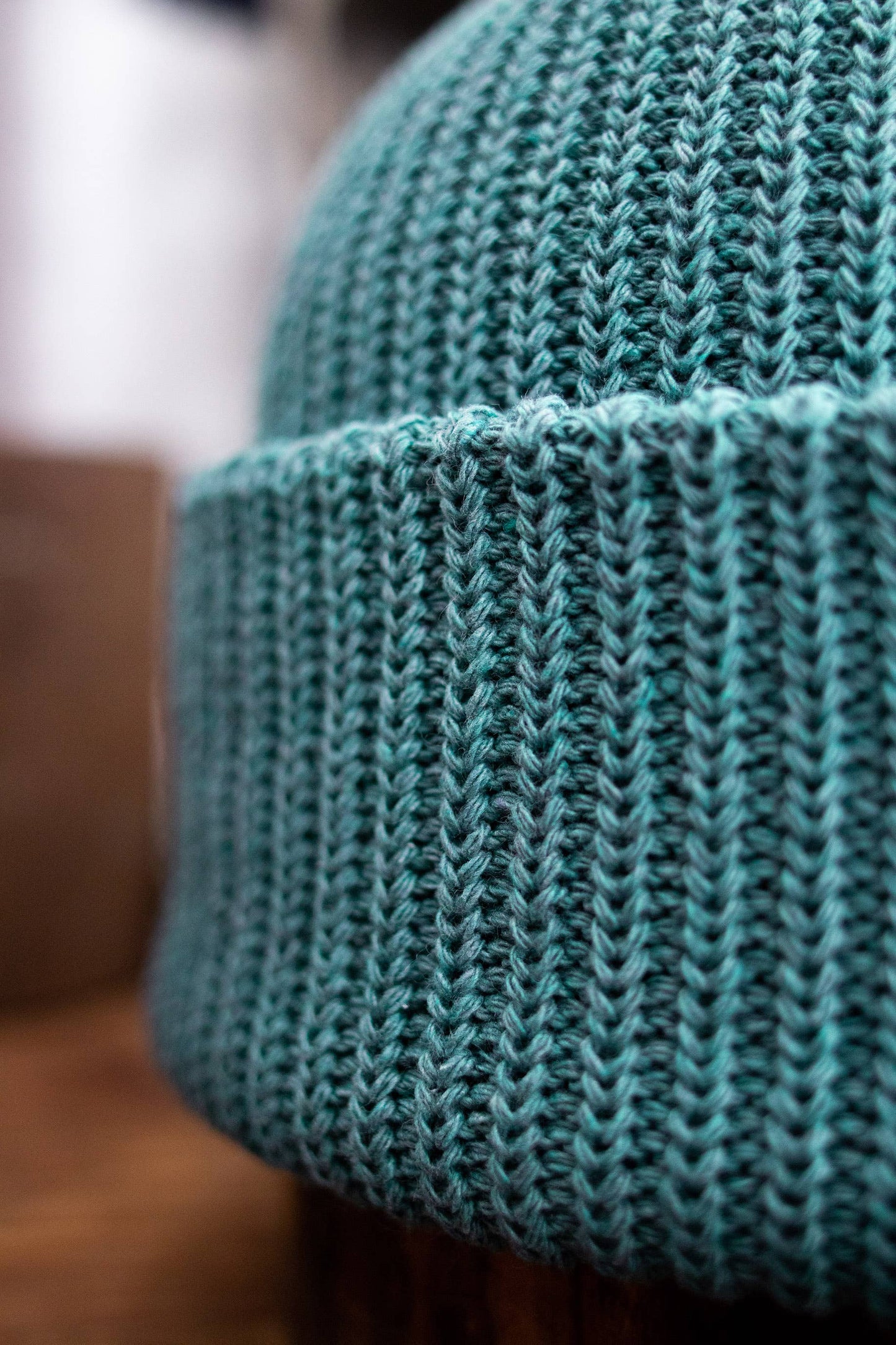 Seafoam Upcycled Cotton Watchcap